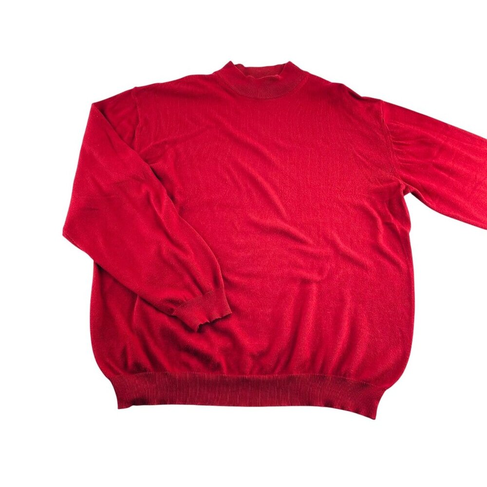 Vintage Tricots St Raphael‎ Wool Sweater Men large Grandpa Merino Wool Buttons